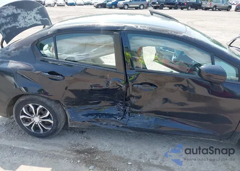 2015 Honda Civic Lx из США, поврежденный, VIN 19XFB2F56FE200352